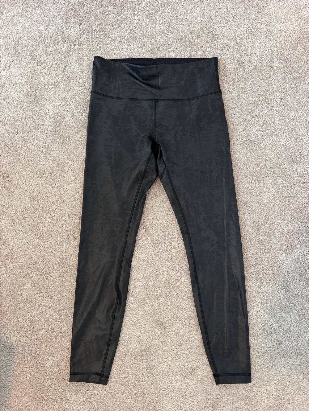 lululemon athletica women’s Black High-Waist Performance Leggings